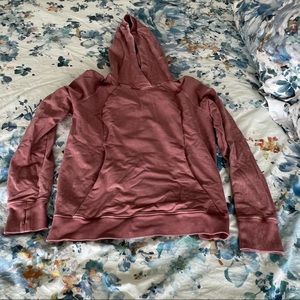 Lululemon pink scuba pullover - size 6